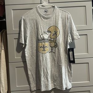 NWT men’s small New Orleans saints vintage t shirt .